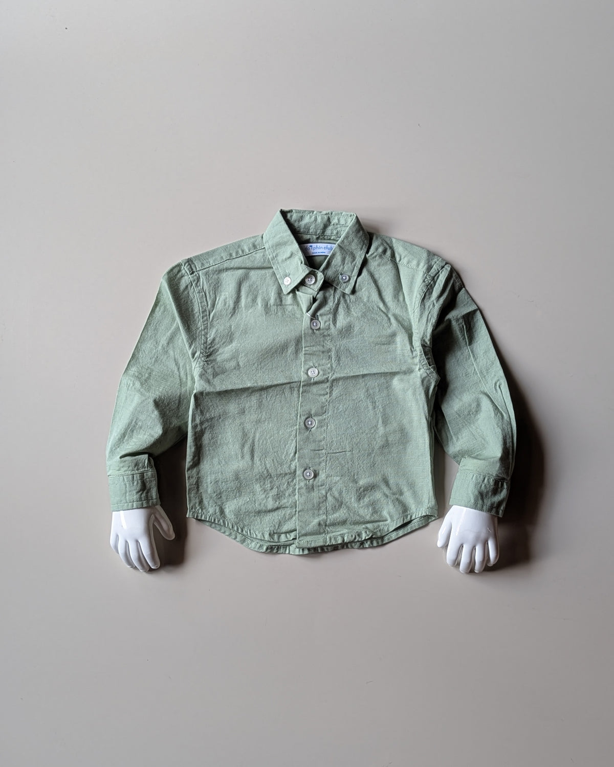 Boys Full Sleeve Oversized Shirt