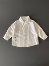 Boys Full Sleeve Oversized Shirt