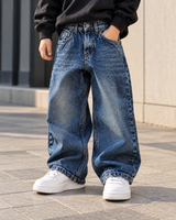 JNS129-01 Unisex Baggy Jeans