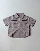 Unisex Half Sleeve Oversized Shirt