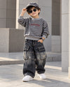 TSHIMB06-01 Unisex Full Sleeve Oversized T Shirt