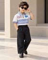 TSHPLZ01-03 Unisex Half Sleeve Oversized Polo T Shirt