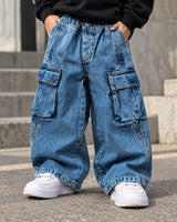 JNS128-02 Unisex Baggy Jeans