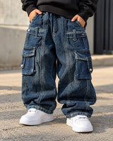 JNS128-01 Unisex Baggy Jeans