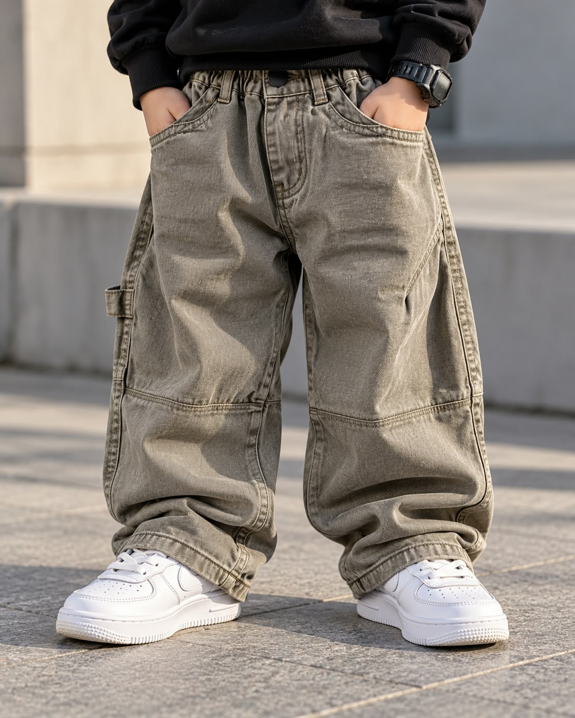 JNS121-02 Unisex Baggy Jeans