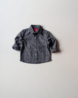 SHGMU04-01 Boys Full Sleeve Oversized Check Shirt