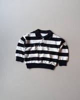TSHIMB08-02 Unisex Full Sleeve Oversized Polo T Shirt