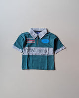 TSHPLZ01-02 Unisex Half Sleeve Oversized Polo T Shirt