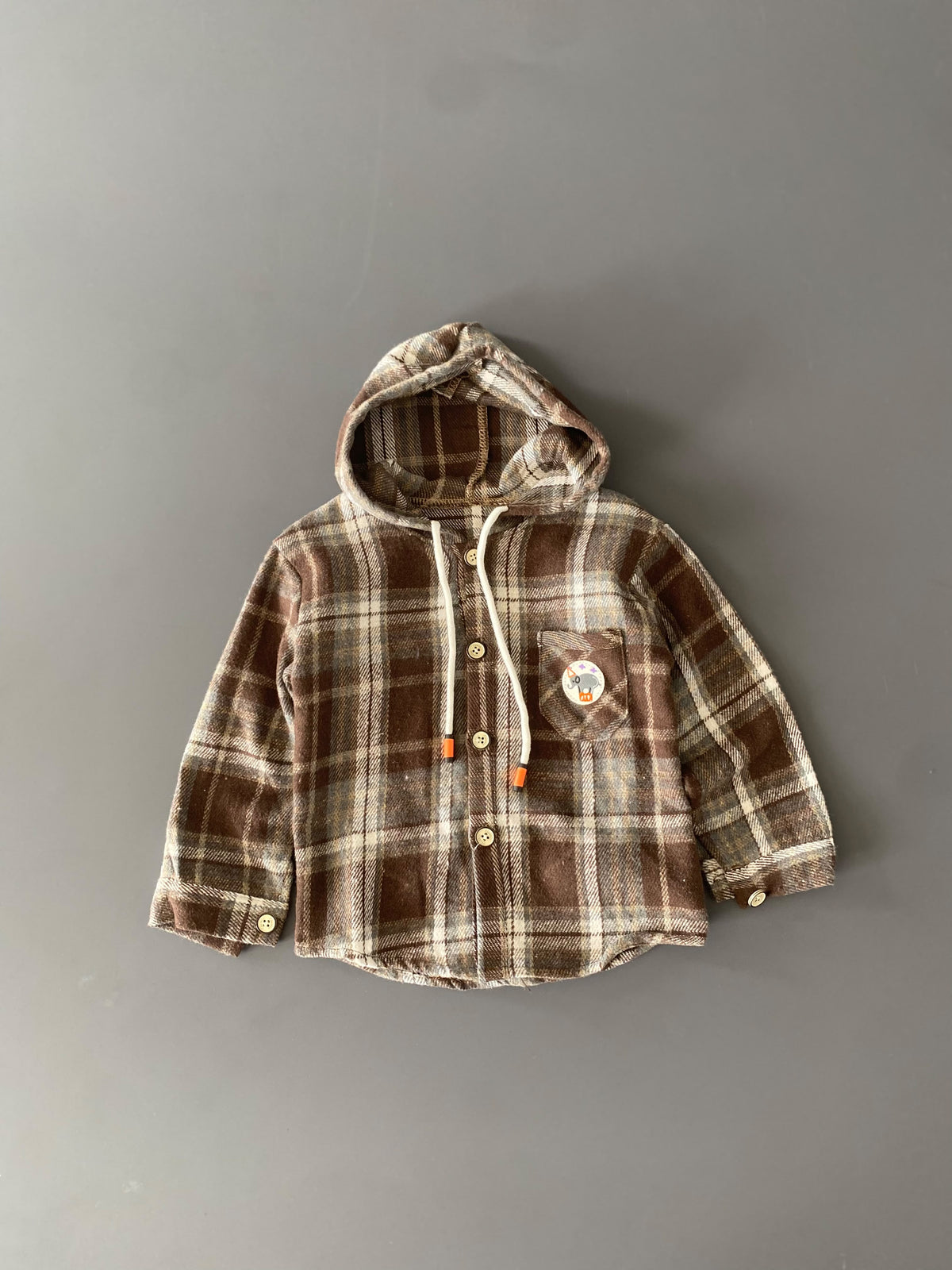 Unisex Full Sleeve Oversized Hooded Shirt