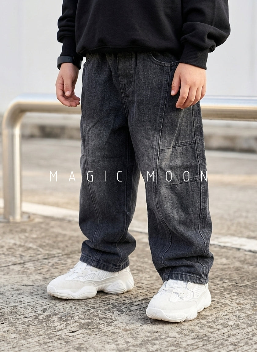 JN1003 Unisex Baggy Jeans