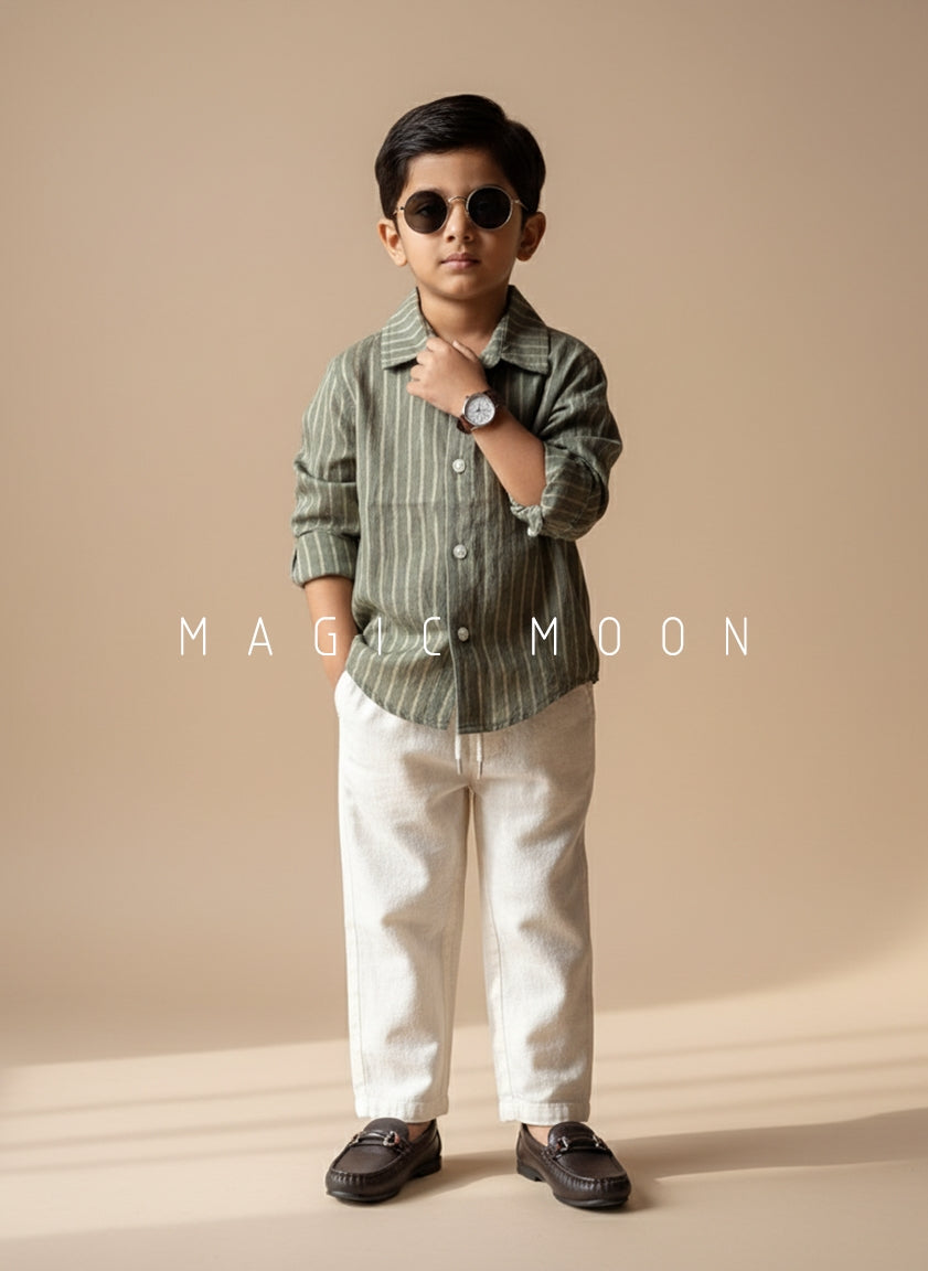 Full Sleeve Striped Shirt