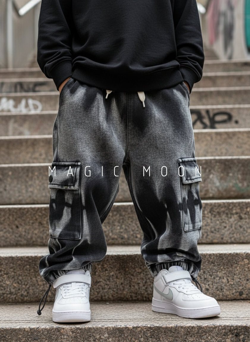 Unisex Baggy Wide Leg Jeans