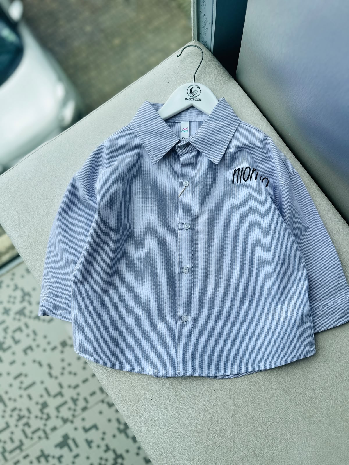 Boys Full Sleeve Oversized Shirt