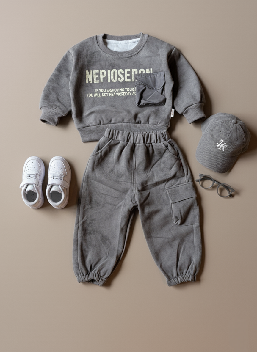 Unisex Full Sleeve Oversized T Shirt with Pant Set