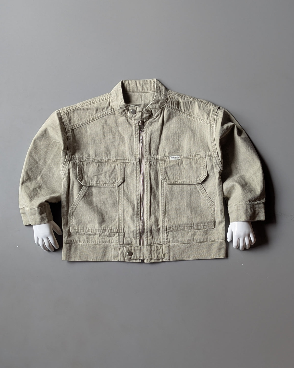 Unisex Full Sleeve Oversized Zipper Jacket