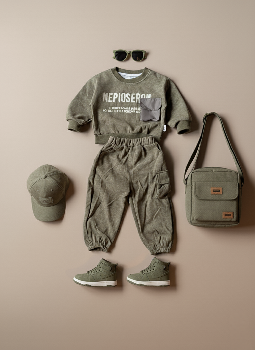 Unisex Full Sleeve Oversized T Shirt and Pant Set