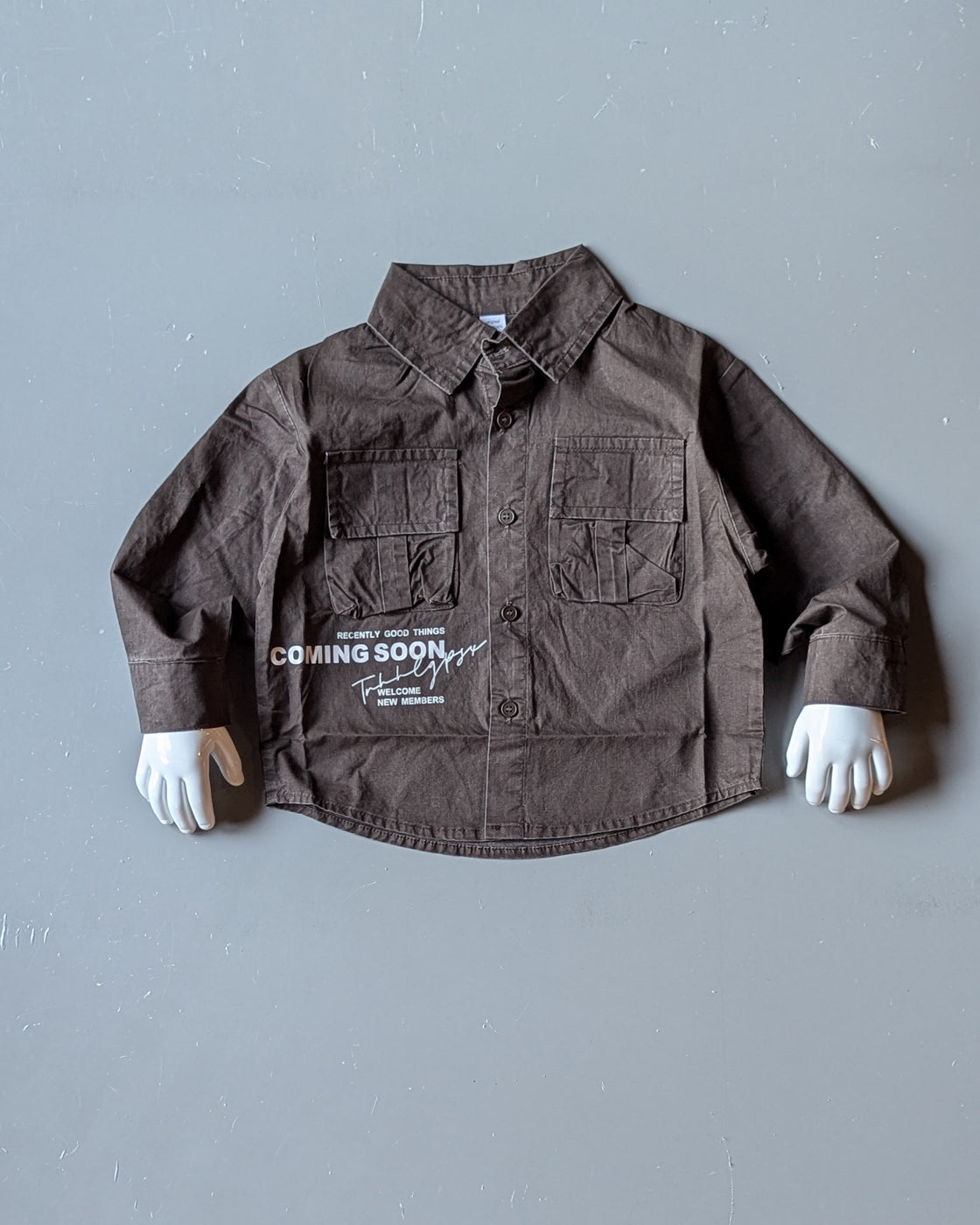 Unisex Full Sleeve Oversized Shirt