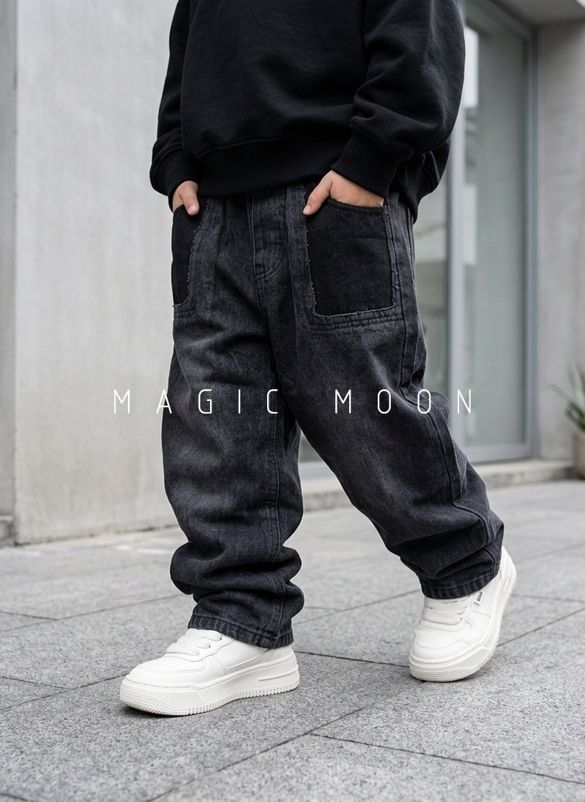 JN1003 Unisex Baggy Jeans