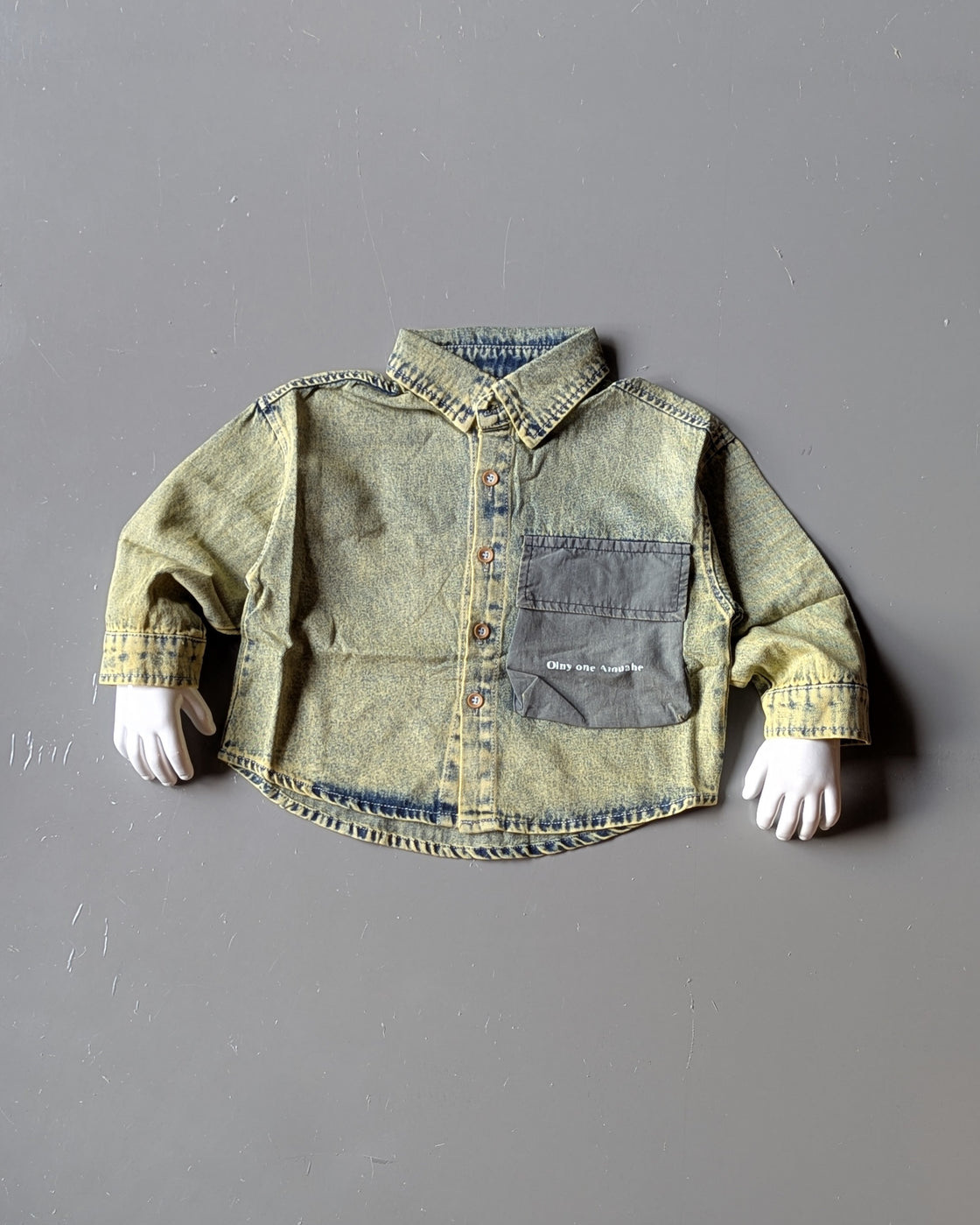 Unisex Full Sleeve Oversized Shirt