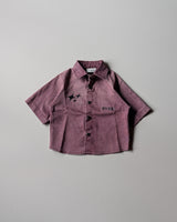 SHHS07 Boy's Half Sleeve Oversized Shirt