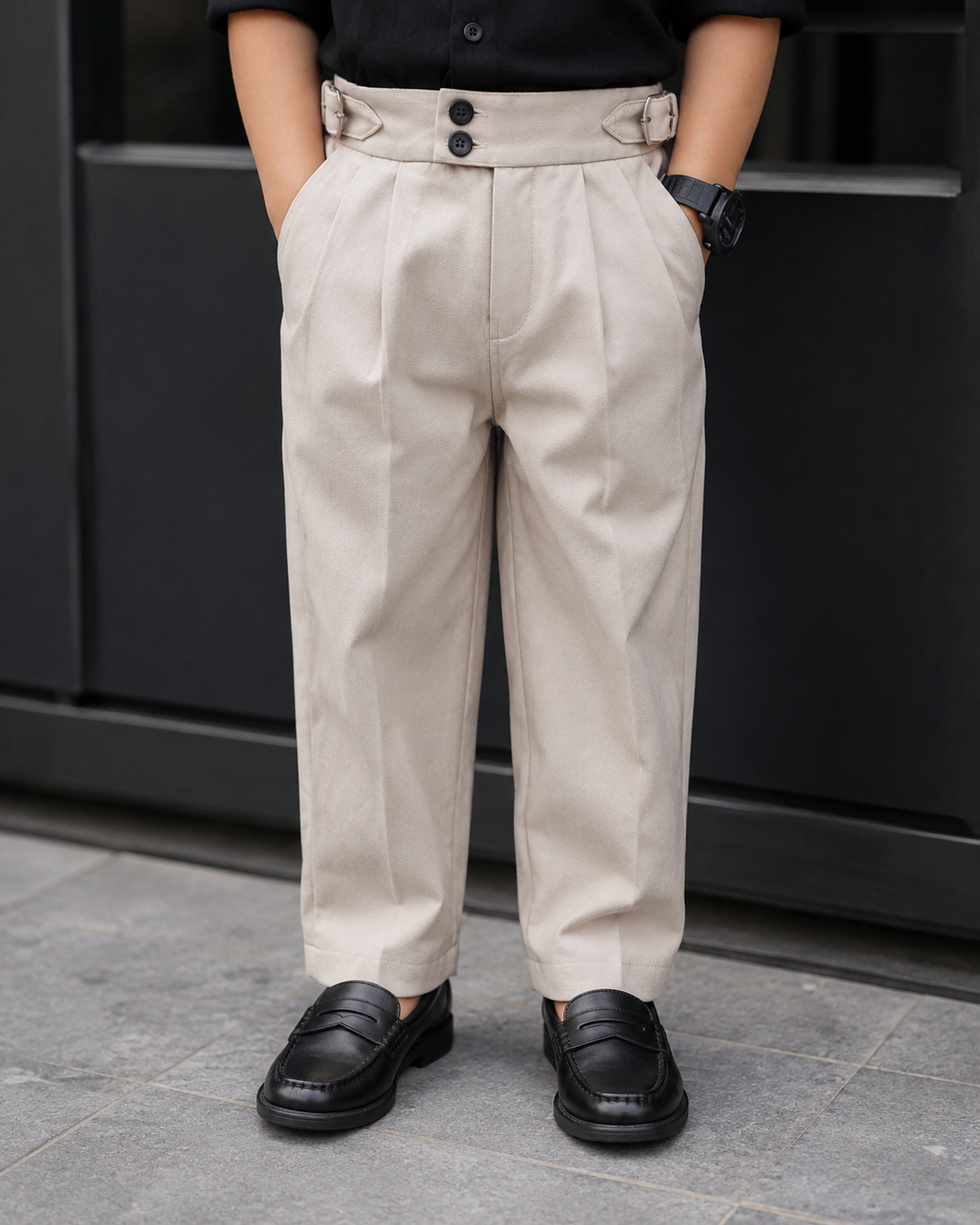CTP03-03 Boy's Pleated Pant