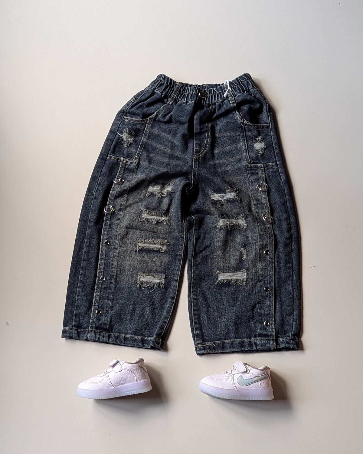 JN1008-02 Unisex Super Baggy Jeans