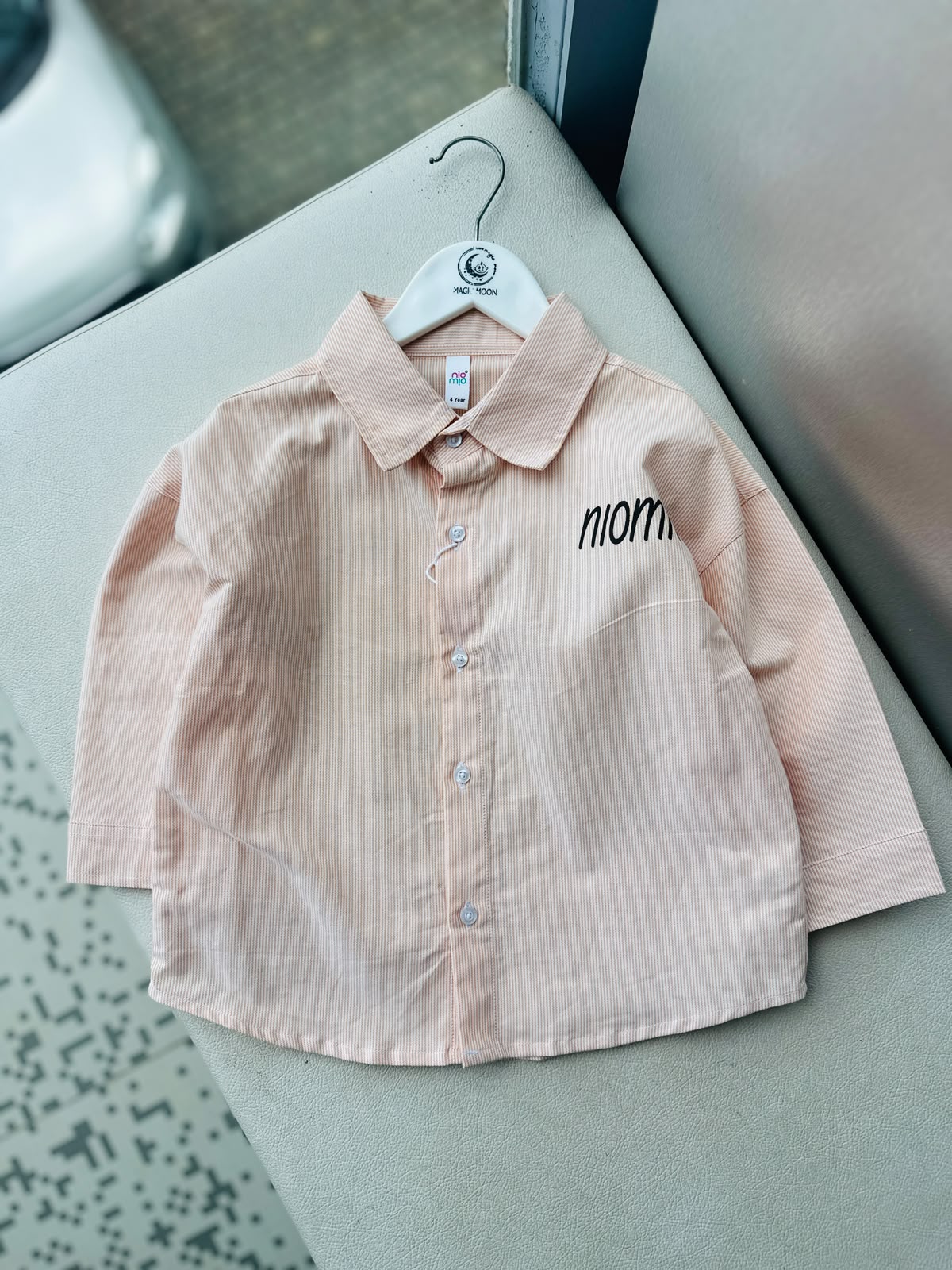 Boys Full Sleeve Oversized Shirt