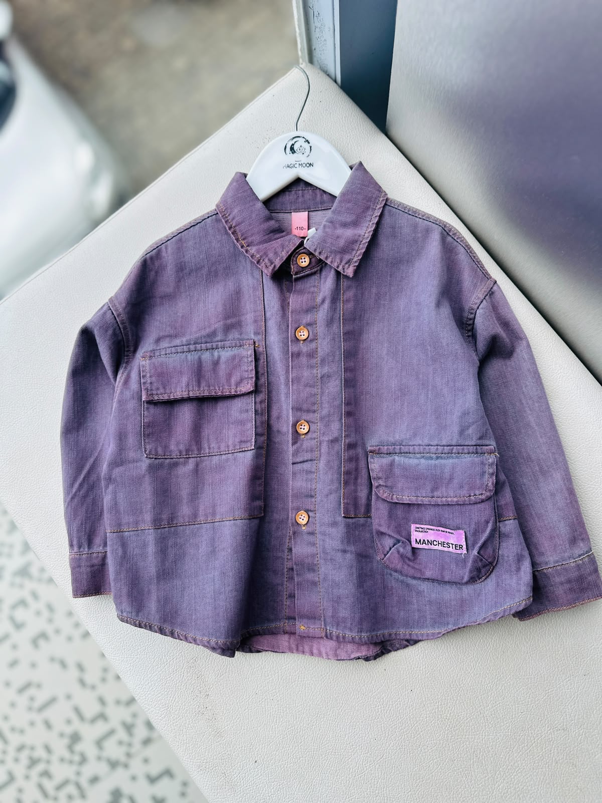 Unisex Full Sleeve Oversized Shirt