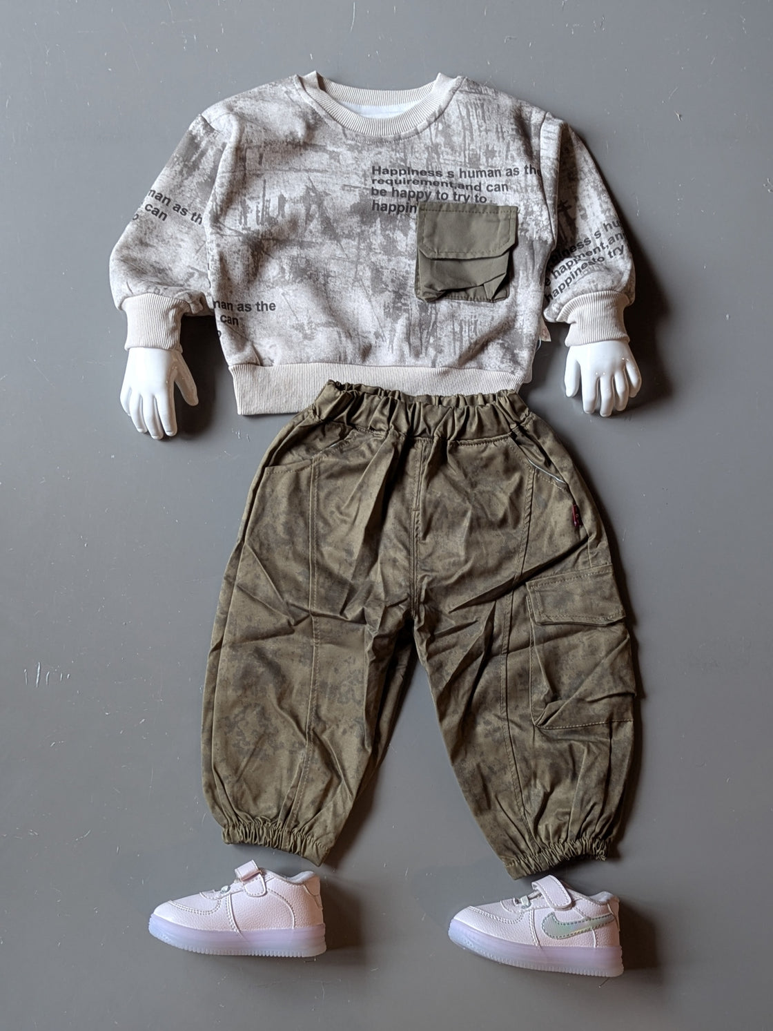 Unisex Full Sleeve Oversized T Shirt and Pant Set