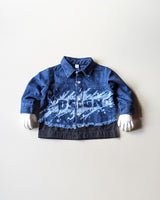 SHFS18 Boy's Full Sleeve Oversized Denim Shirt