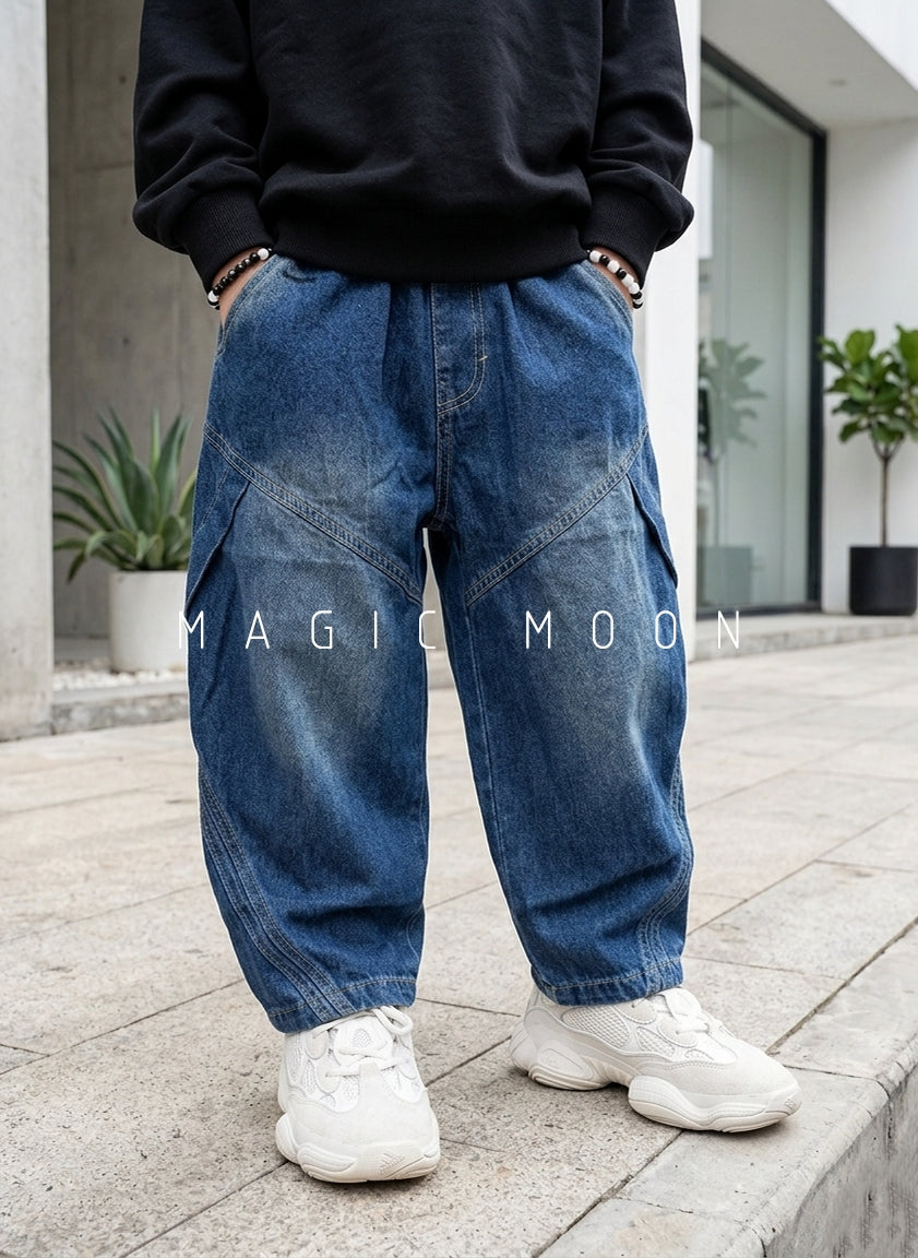 JN1003 Unisex Baggy Jeans