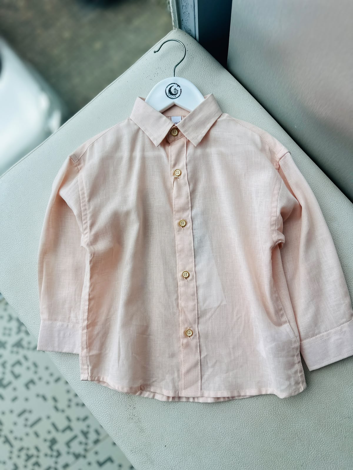 Boys Full Sleeve Solid Colour Shirt