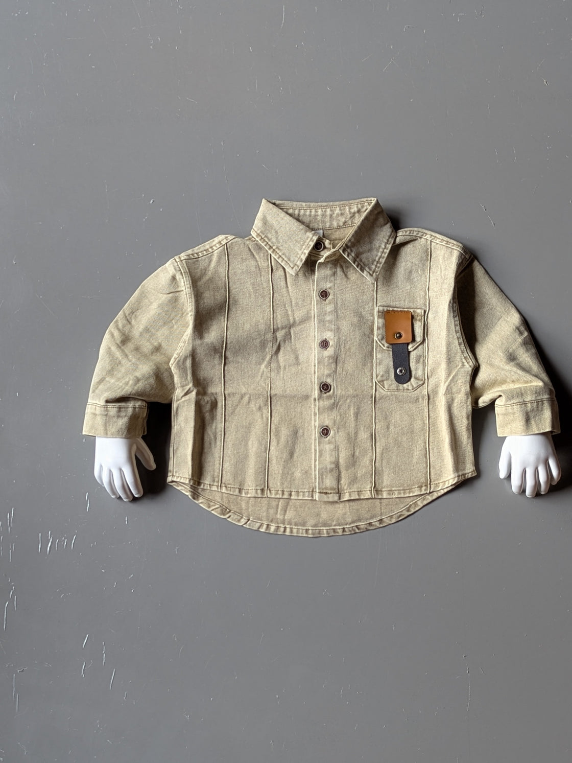 Unisex Full Sleeve Oversized Shirt