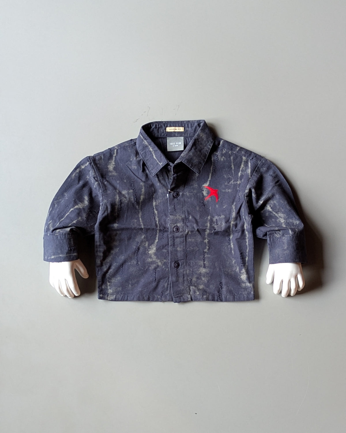 Boys Full Sleeve Oversized Shirt