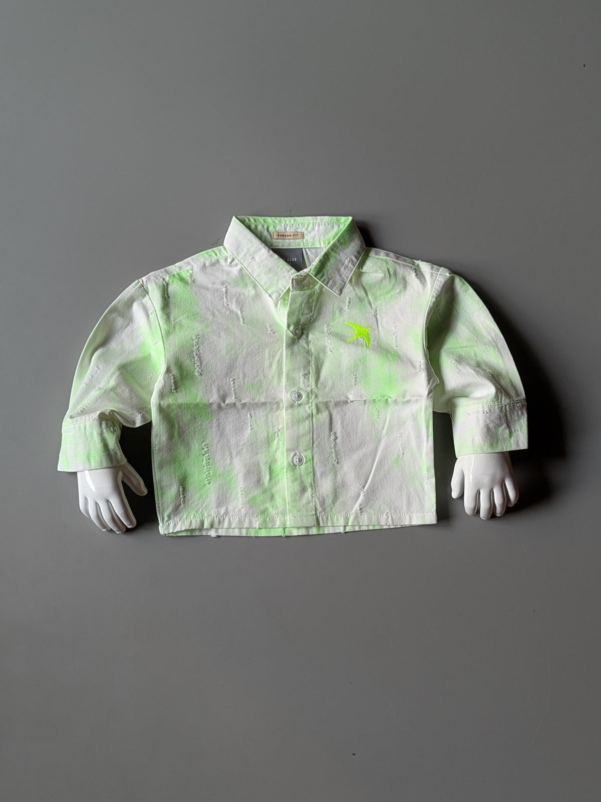 Boys Full Sleeve Oversized Shirt