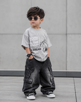 TSHIMW03-04 Unisex Half Sleeve Oversized T Shirt