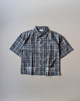 SHGME03-01 Boys Half Sleeve Oversized Boxy Fit Shirt