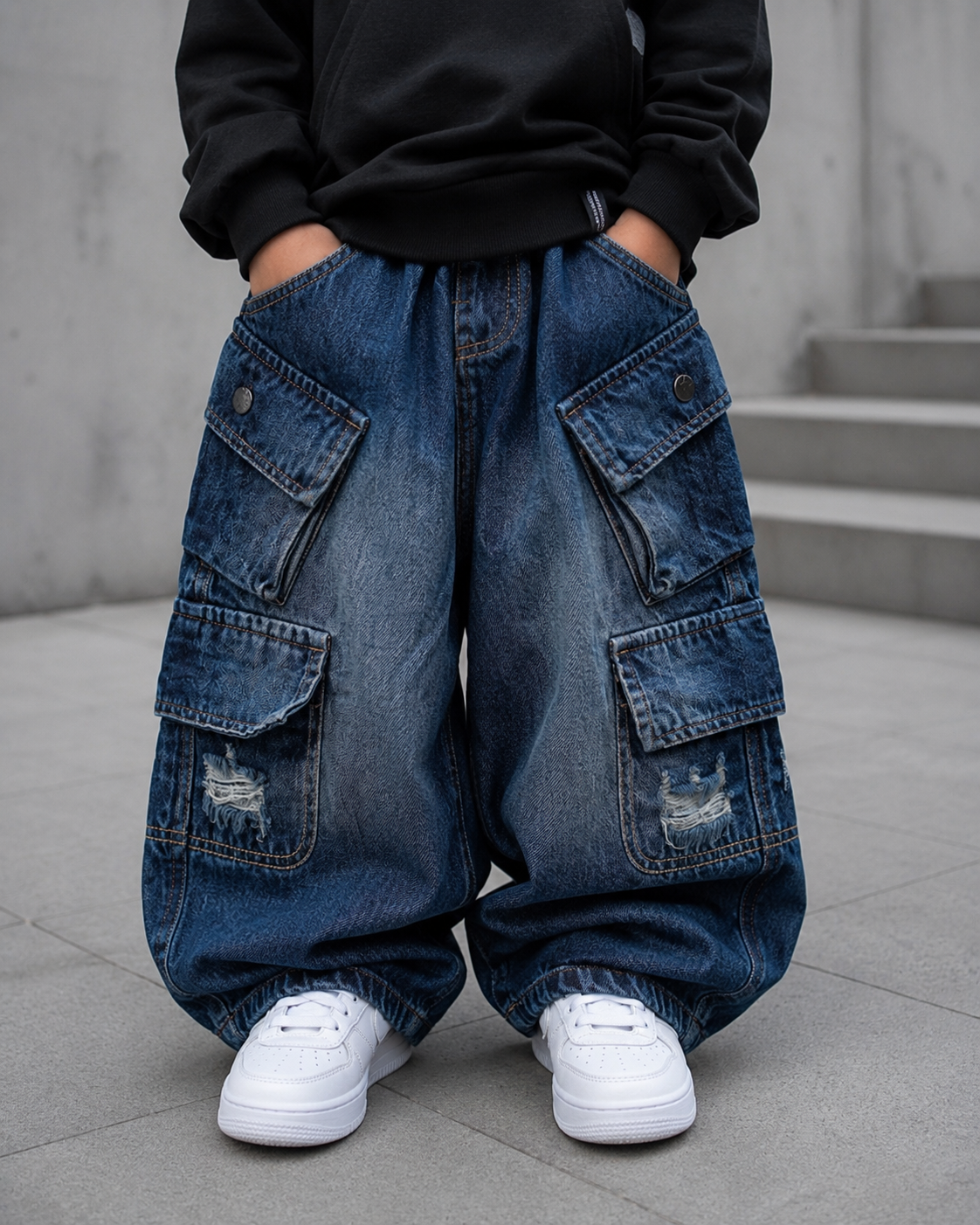 JNS109 Unisex Super Baggy Jeans