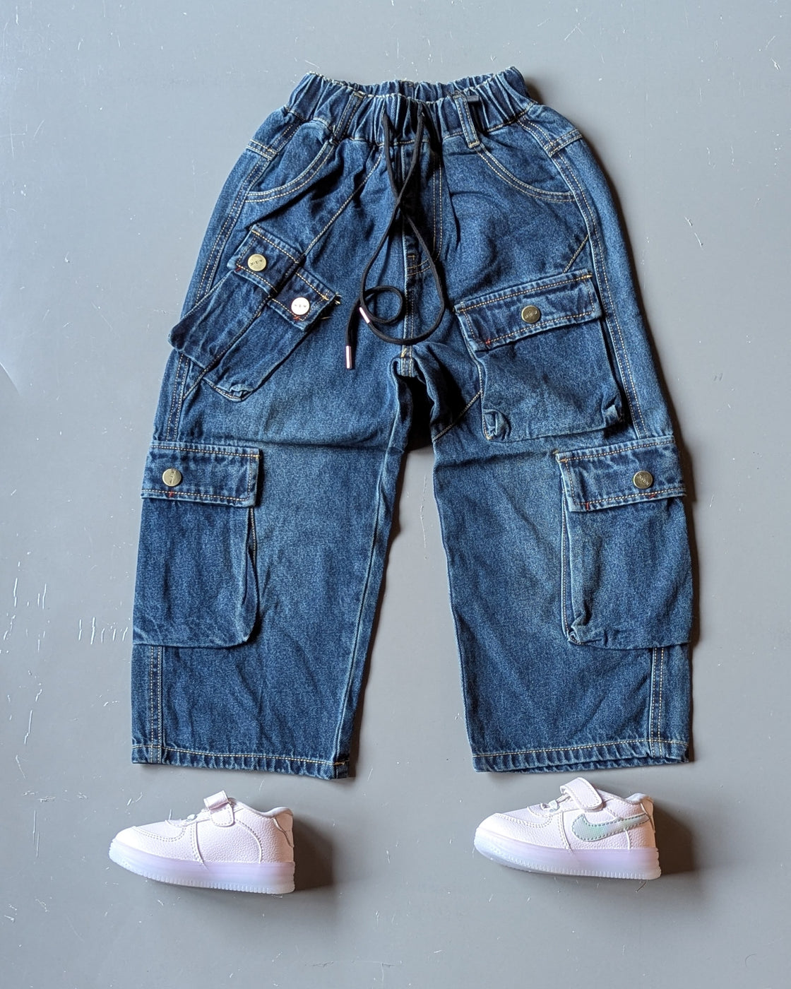 Unisex Cargo Baggy Jeans