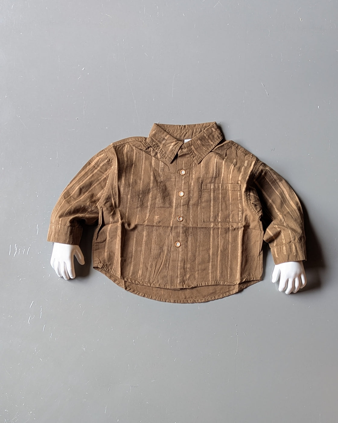 Unisex Full Sleeve Oversized Shirt