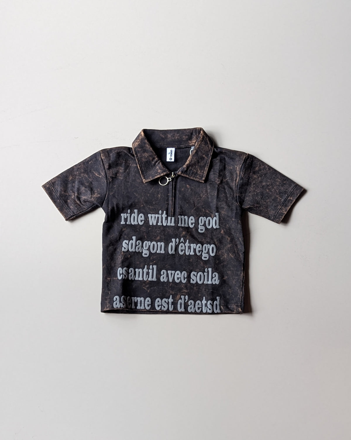 TSPL04 Unisex Half Sleeve Oversized Polo T Shirt