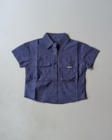 Unisex Half Sleeve Oversized Shirt