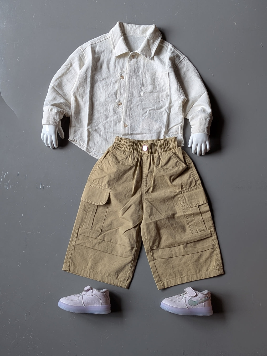Unisex Full Sleeve Oversized Shirt