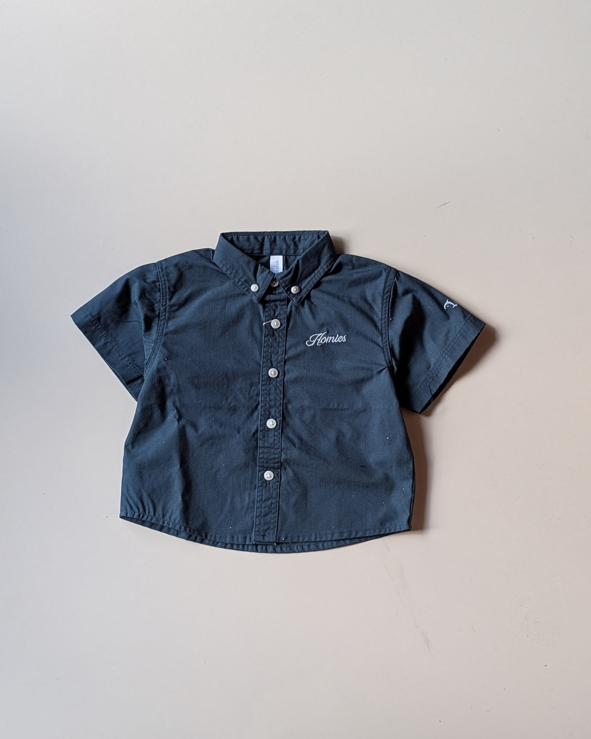 SHDCB01-003 Boy's Half Sleeve Oversized Shirt
