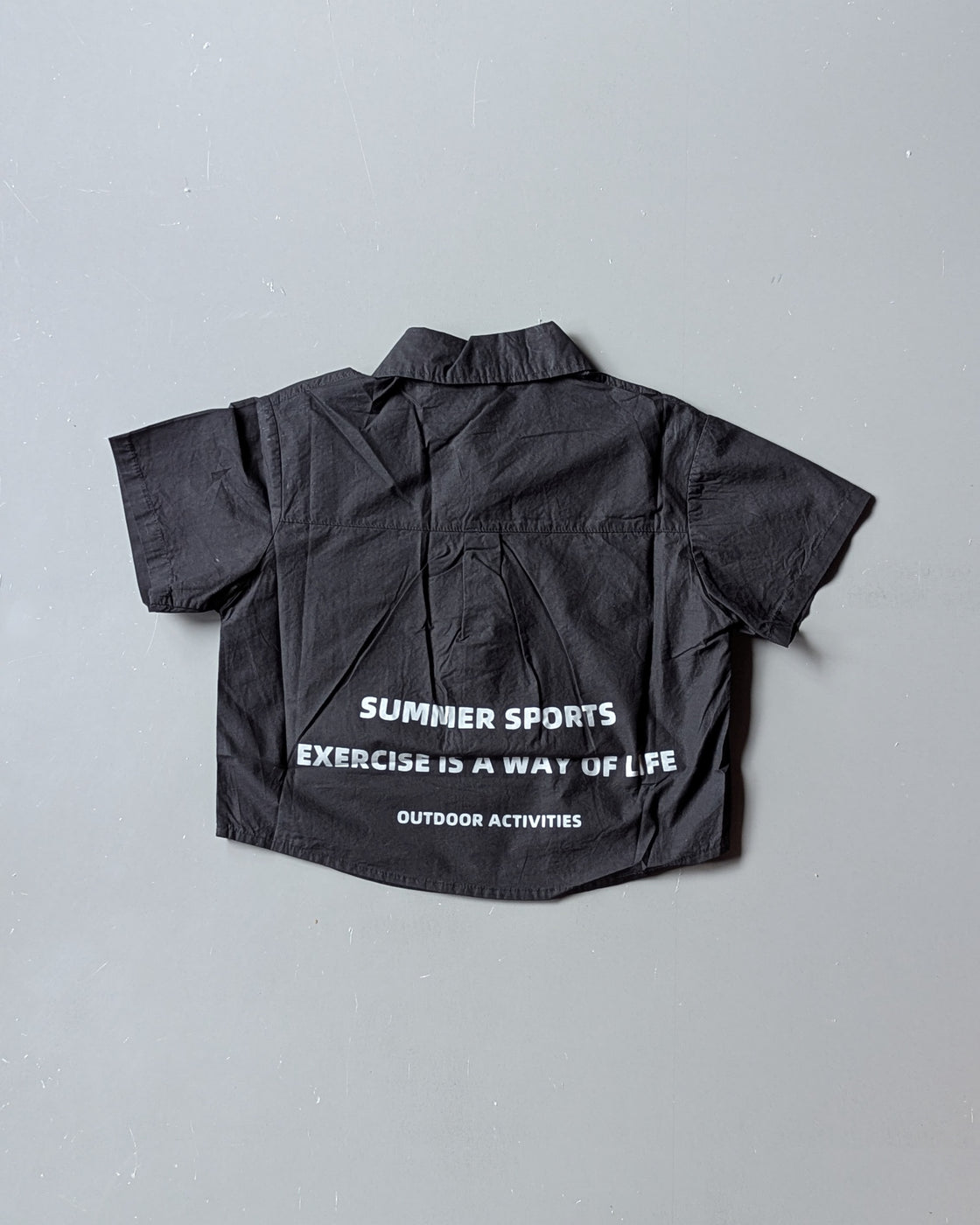 Unisex Half Sleeve Oversized Shirt