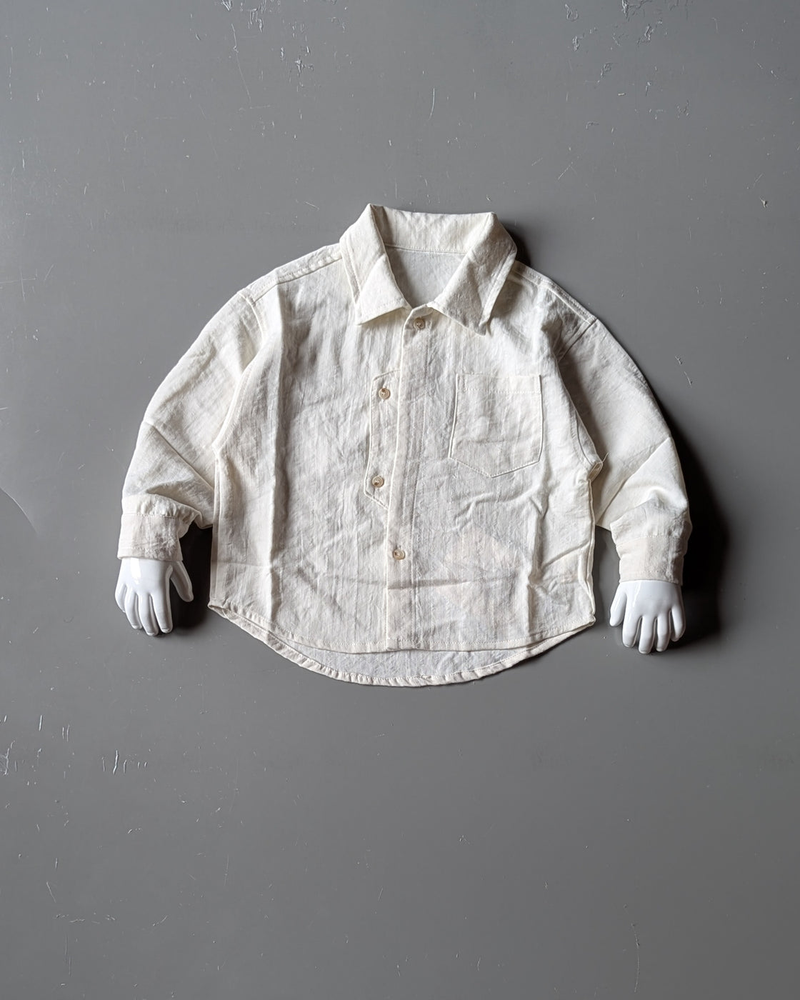 Unisex Full Sleeve Oversized Shirt