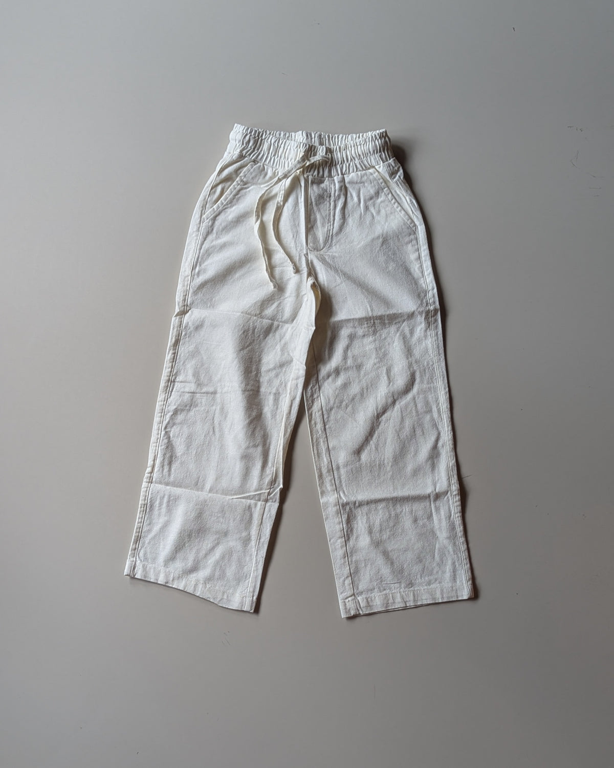 LNP03 Unisex Linen Pant ( Cream )