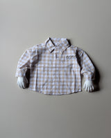 SHFS15 Boy's Full Sleeve Oversized Back Printed Shirt