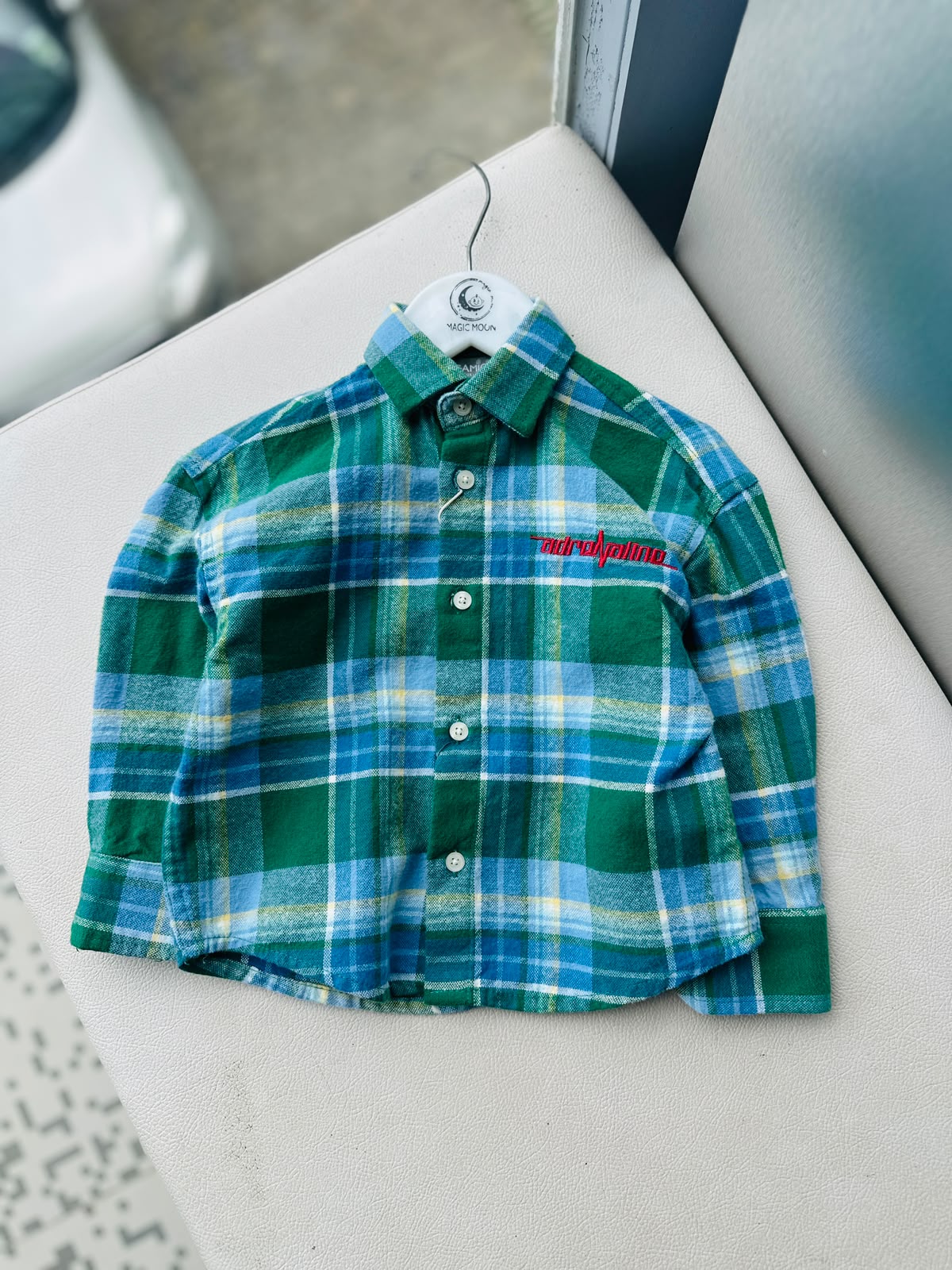 Boys Full Sleeve Oversized Shirt