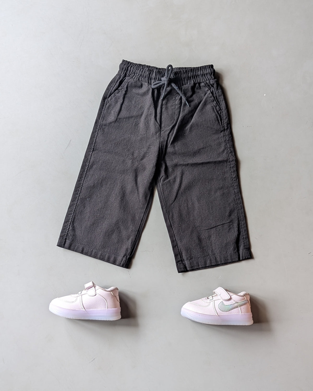 LNP01 Unisex Linen Pant ( Black )
